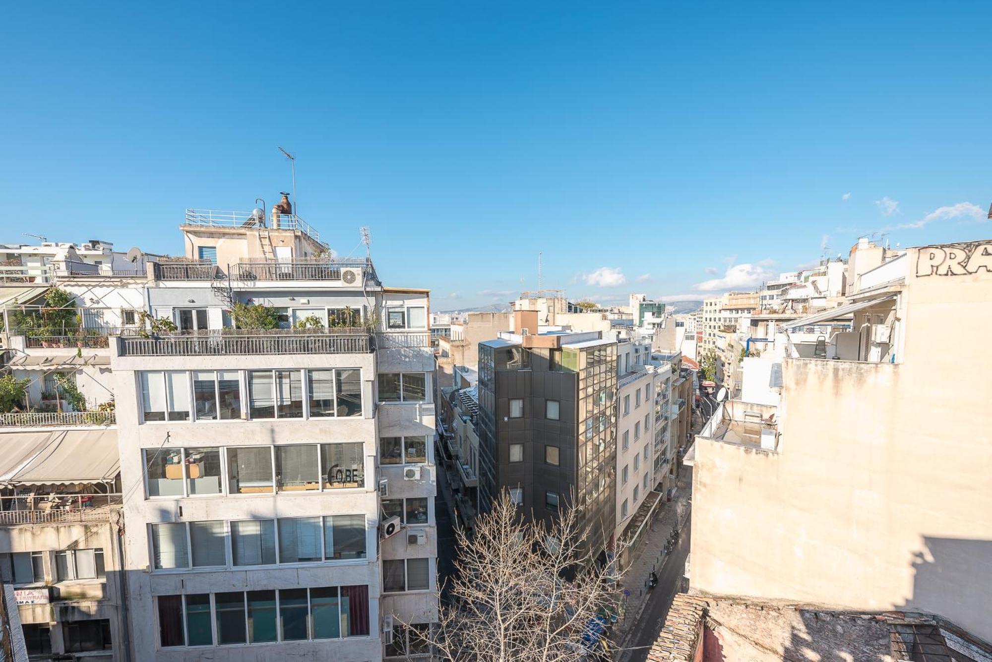 Stunning Acropolis View At City Center Athene Buitenkant foto