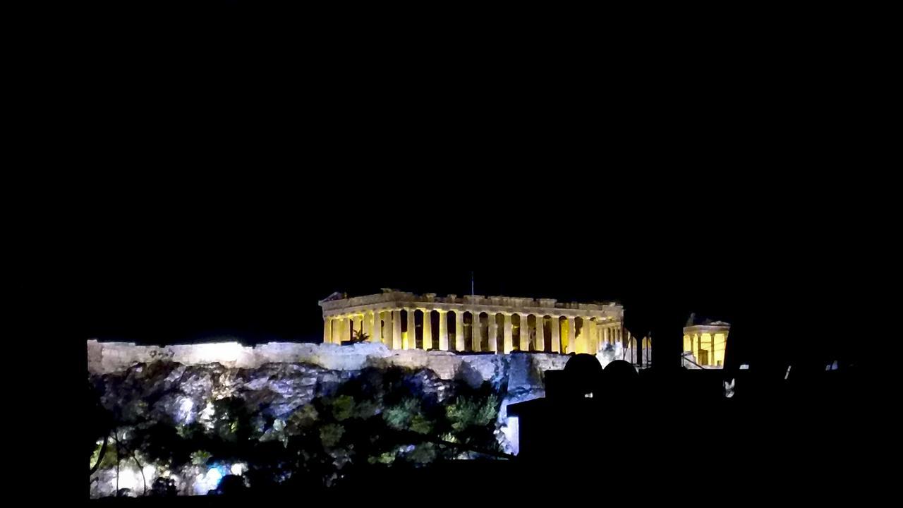 Stunning Acropolis View At City Center Athene Buitenkant foto